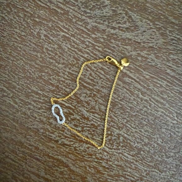 Monica Vinader Riva Diamond Bracelet - Picture 2 of 3